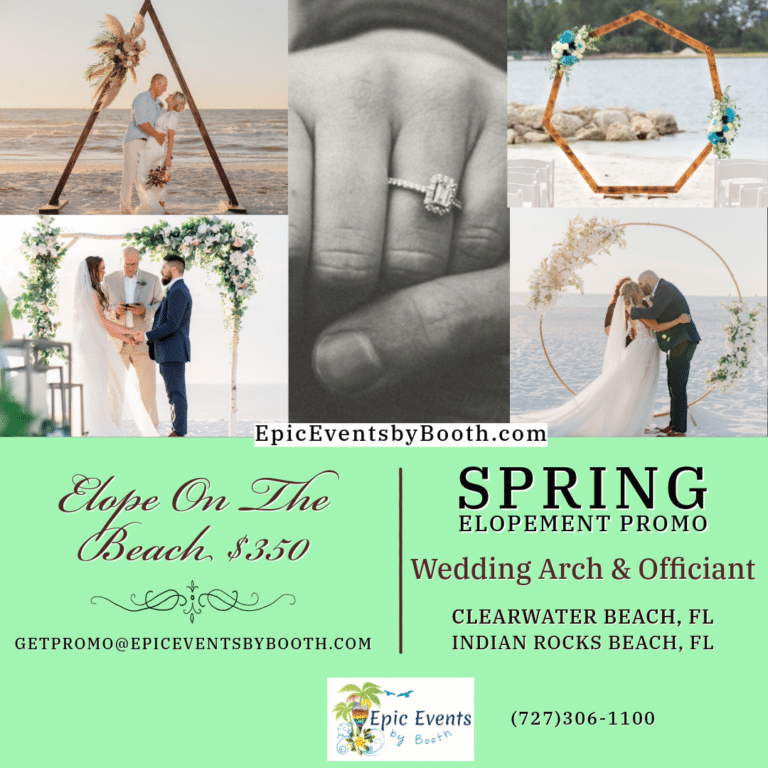 Elope On The Beach - Spring Promo