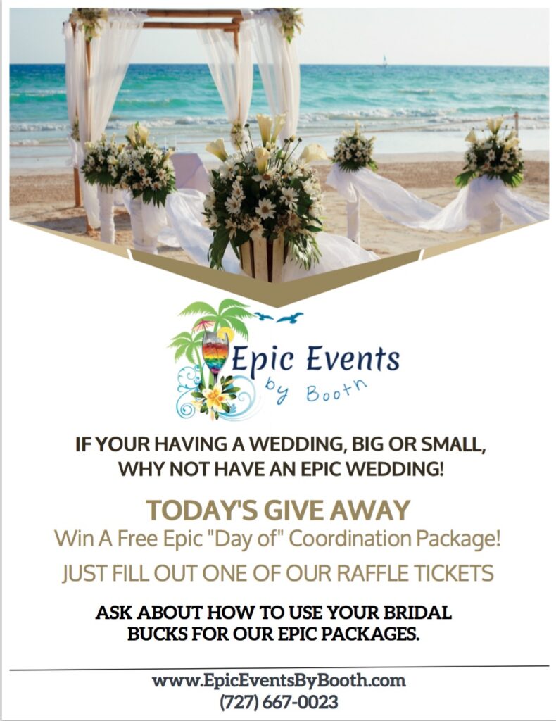 Epic Events by Booth, Inc. - Tampa Bridal Show Giveaway 2016
