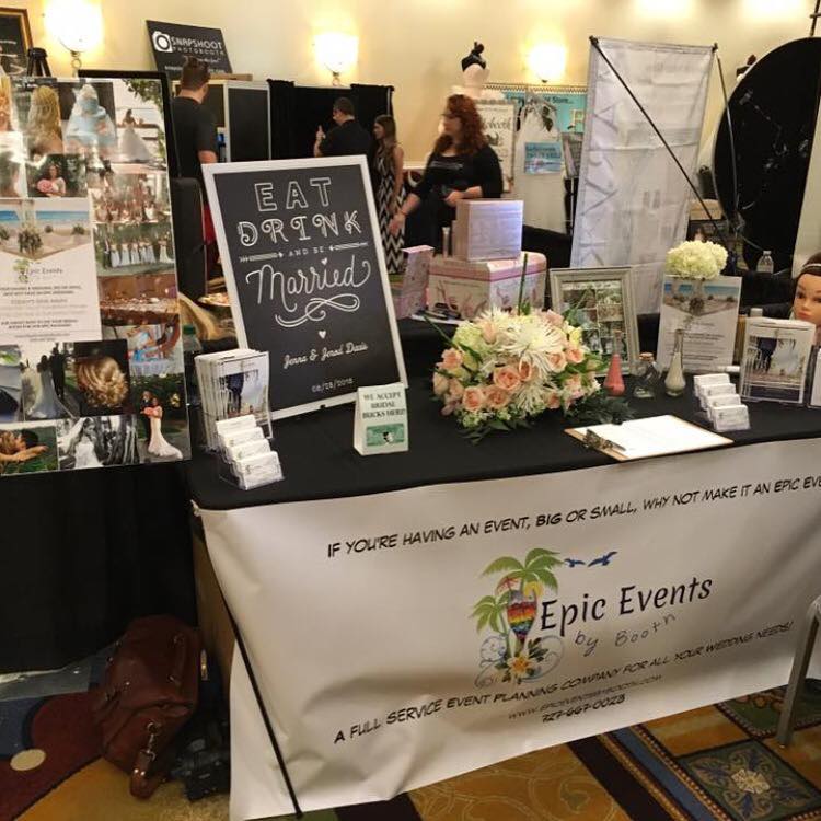 Epic Events by Booth, Inc. - Wedding Planning - Tampa Bridal Expo Booth